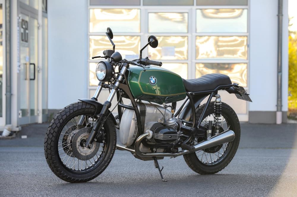 BMW R65 Roadster Umbau Green