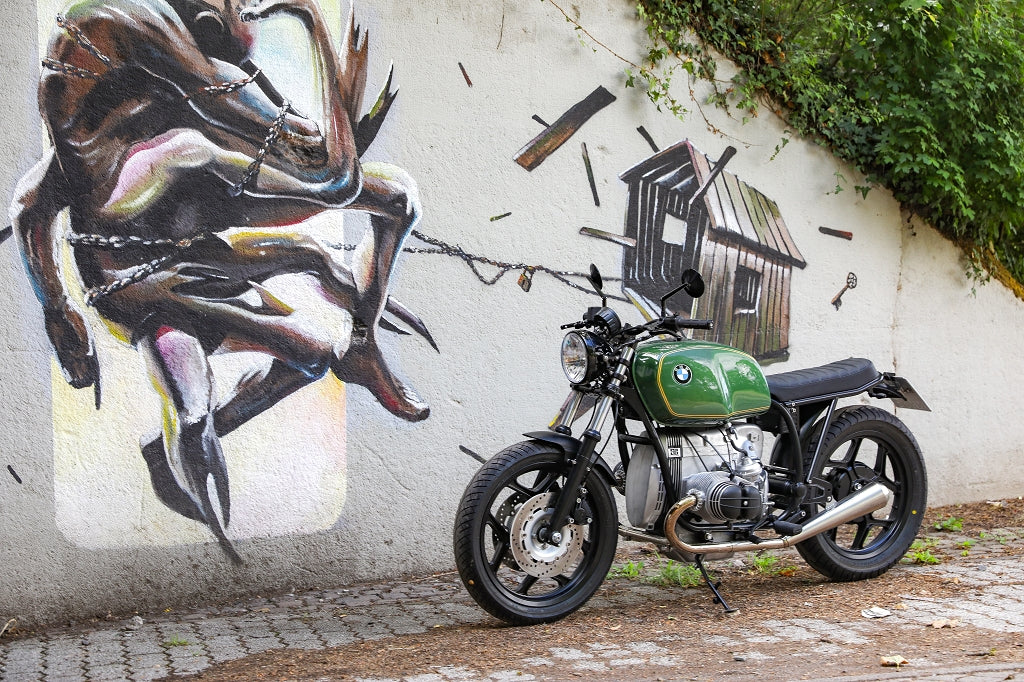 BMW R80R R100R Paralever Y-Ersatzrohr für originalen Vorschalldämpfer