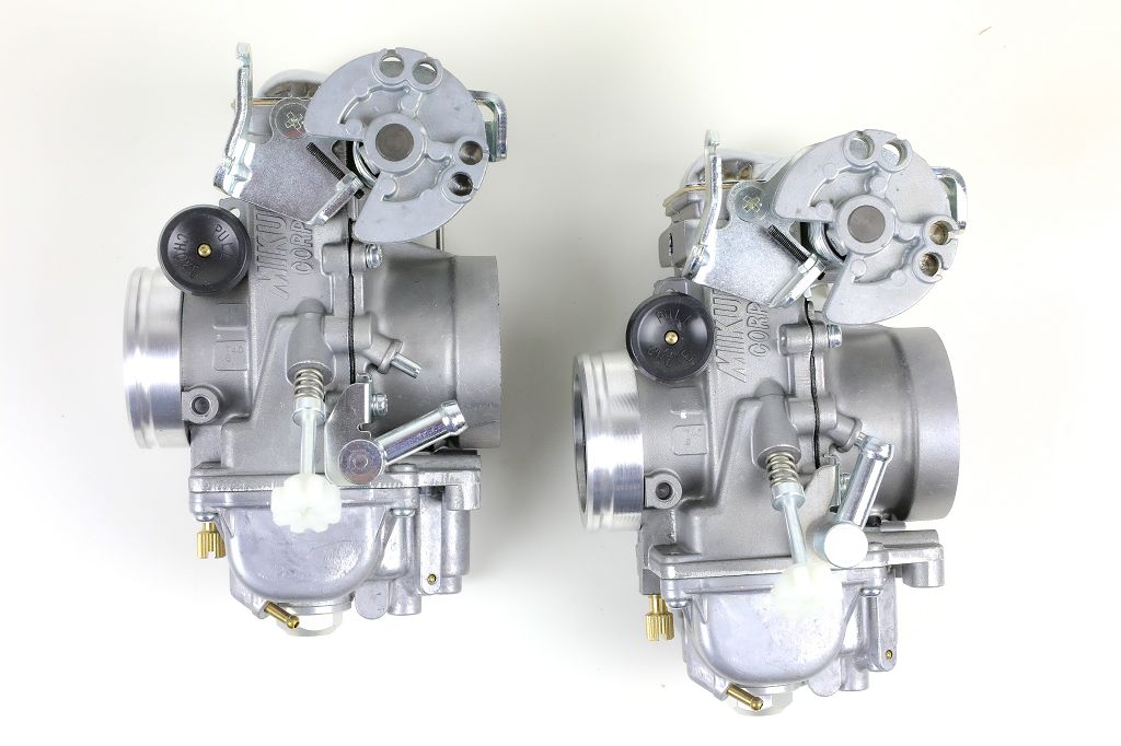 BMW R80 R100 Mikuni Flachschieber Vergaser Kit TM-40 für originalen Luftfilterkasten