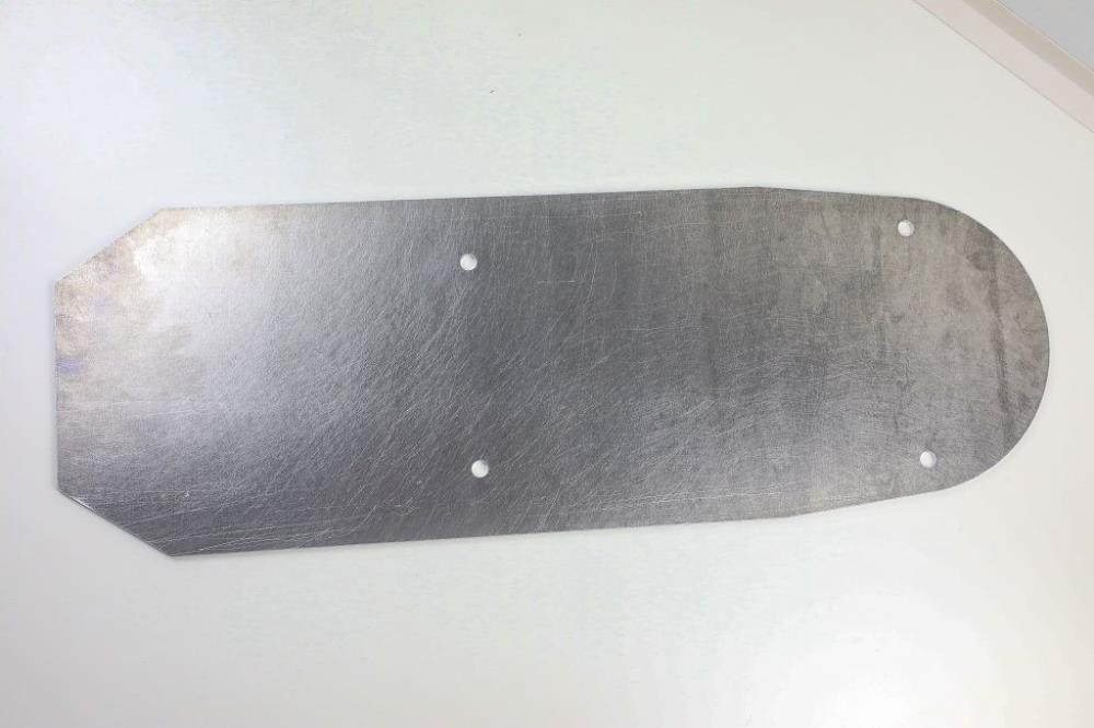 Sitzbankgrundplatte 550mm Rohling kurze Ausführung