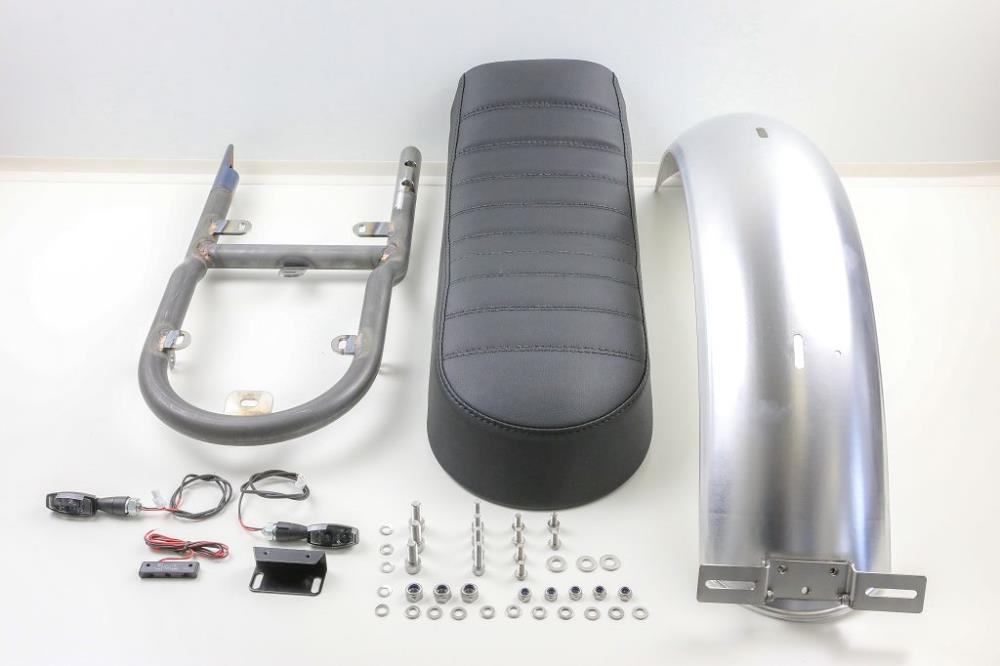 BMW R80R R100R Paralever 1-Pers. mit Stufe Heckumbau Kit freitragend mit TÜV
