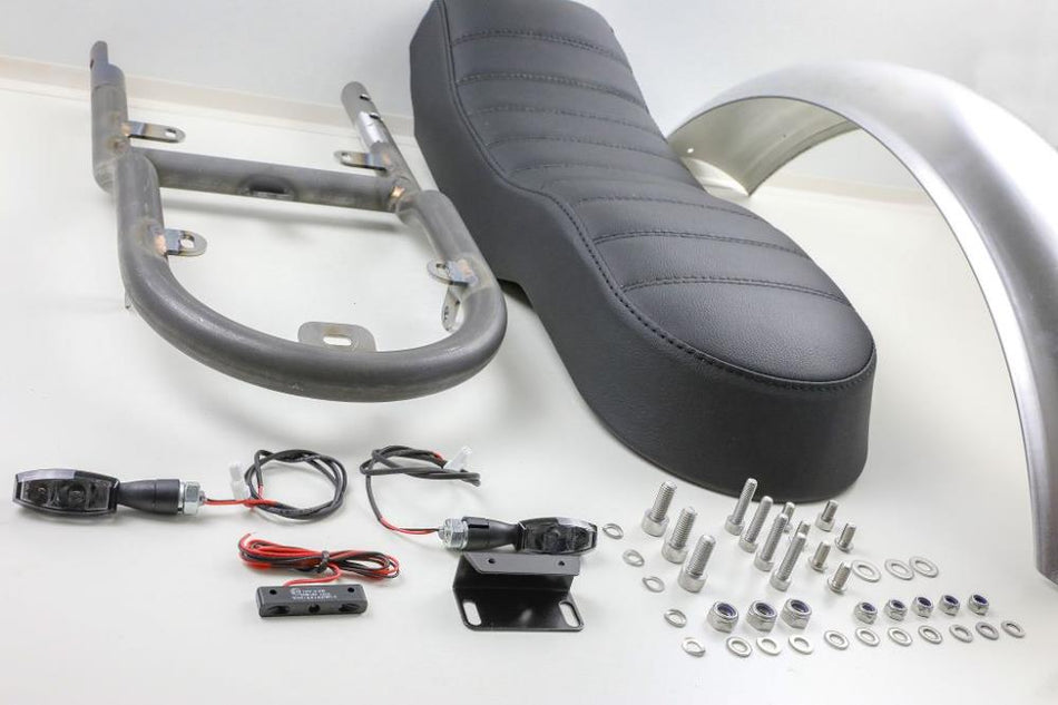BMW R80R R100R Paralever 1-Pers. mit Stufe Heckumbau Kit freitragend mit TÜV