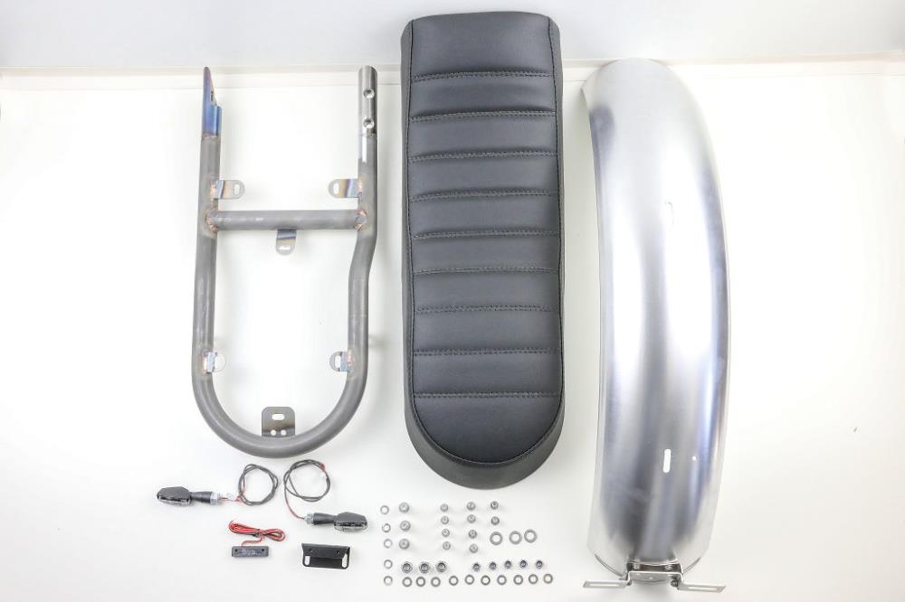 BMW R80R R100R Paralever 1-Pers. mit Stufe Heckumbau Kit freitragend mit TÜV
