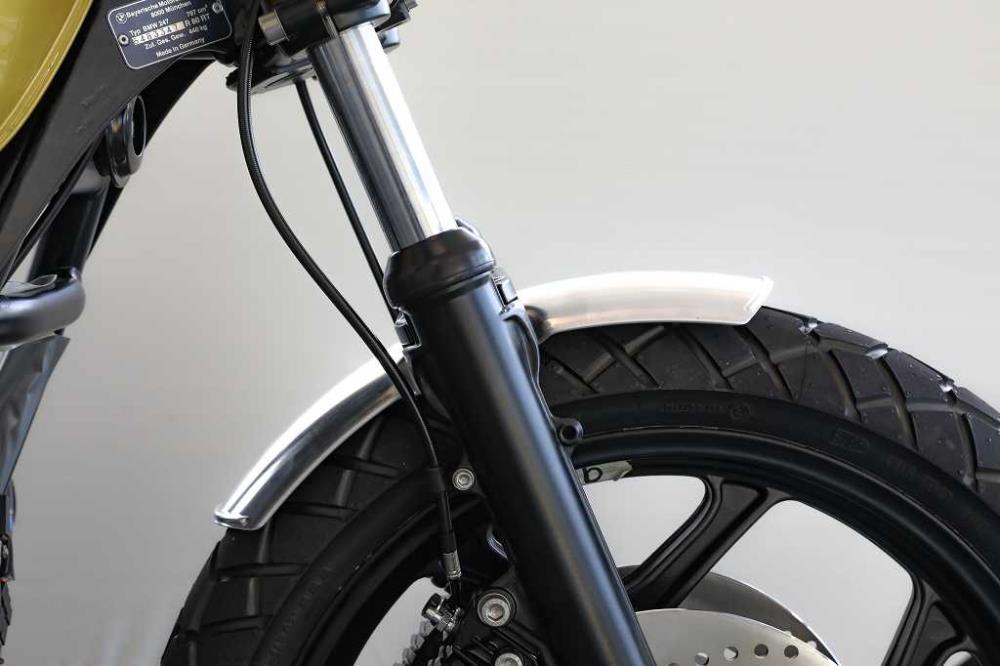BMW R65 R80 R100 Monolever Gabelstabi-Schutzblech Kit CNC gefräst