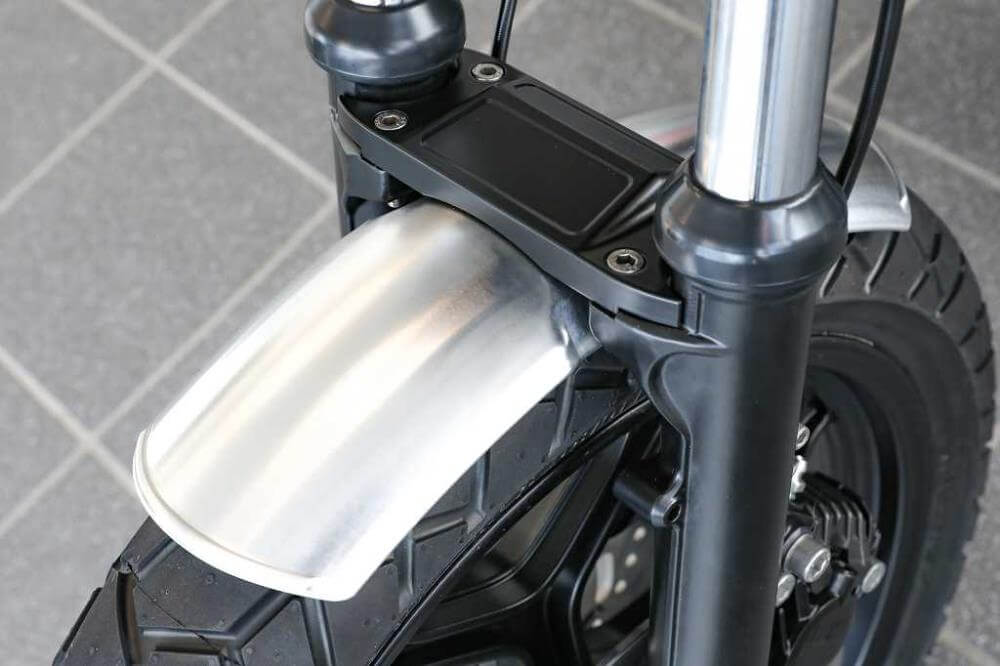 BMW R65 R80 R100 Monolever Gabelstabi-Schutzblech Kit CNC gefräst