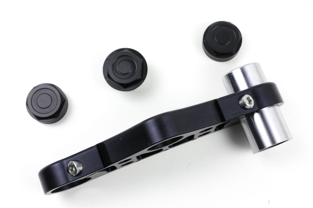 BMW R65 R80 R100 Monolever Gabelbrücke 38,5mm für Stummellenker mit TÜV