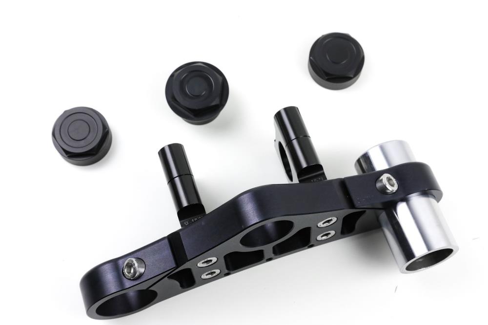 BMW R65 R80 R100 Monolever Gabelbrücke 38,5mm für Rohrlenker mit TÜV