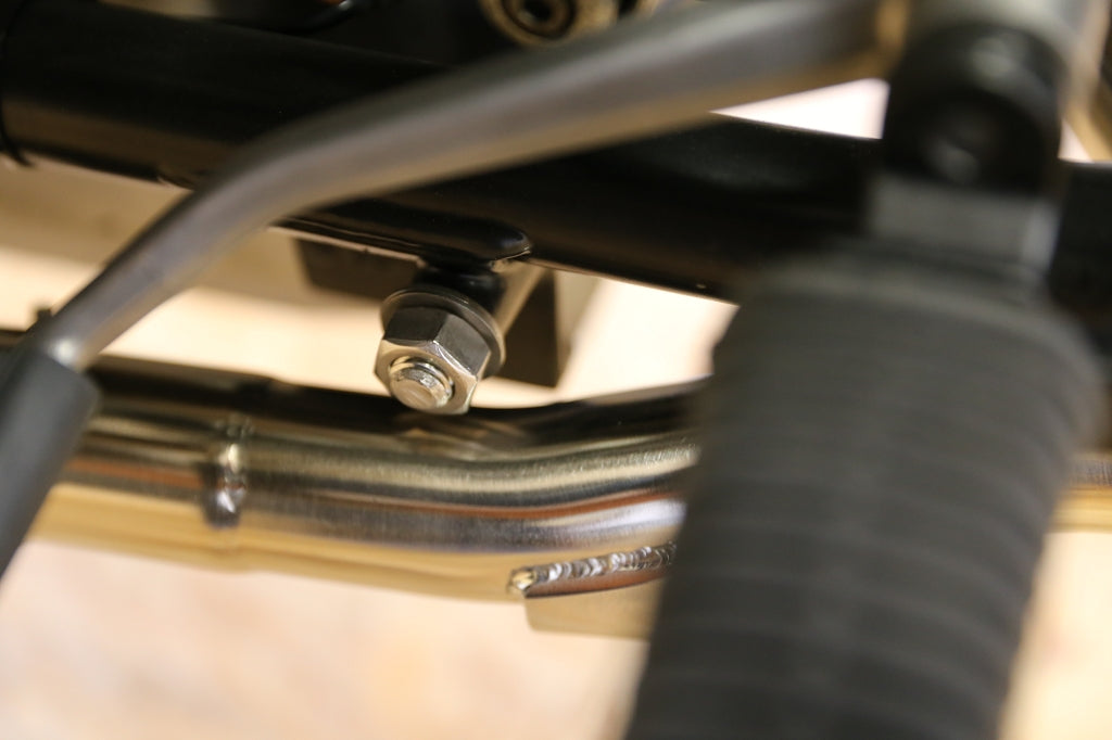 BMW R80 R100 Edelstahl Motorachsen Satz