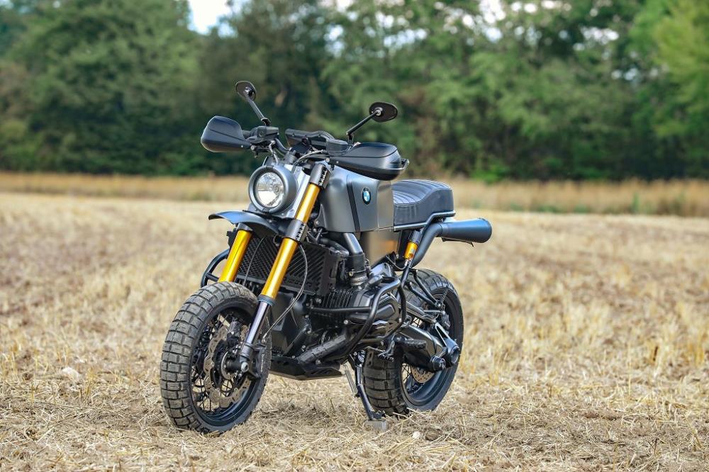 BMW R1200R Scrambler Motorrad Komplett-Umbau without limits