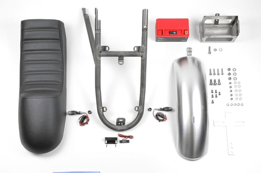 BMW R80 R100 Paralever 1-Pers. Cafe Racer Heckumbau Kit mit TÜV
