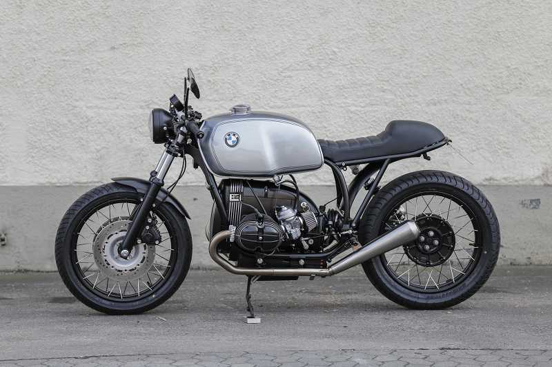 BMW Cafe Racer SE Concept Bike Classic Line Silver