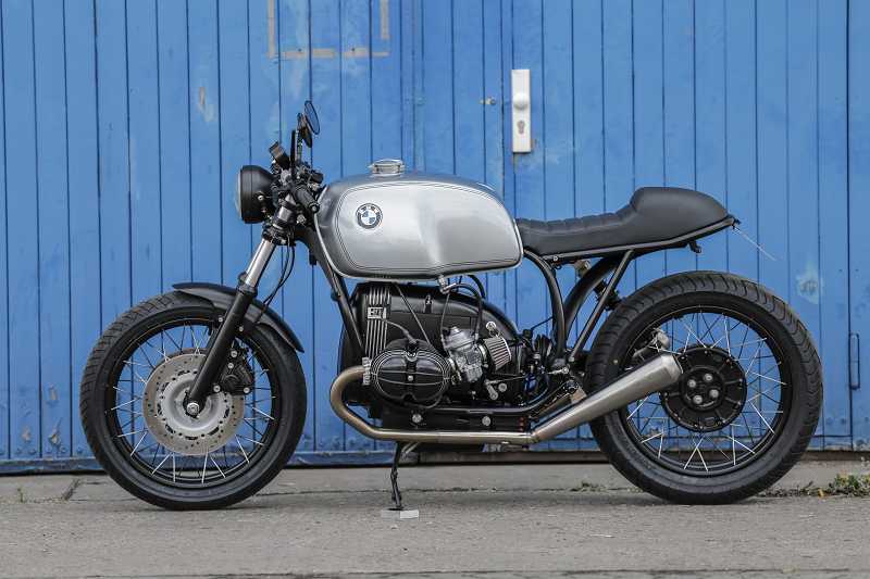 BMW Cafe Racer SE Concept Bike Classic Line Silver
