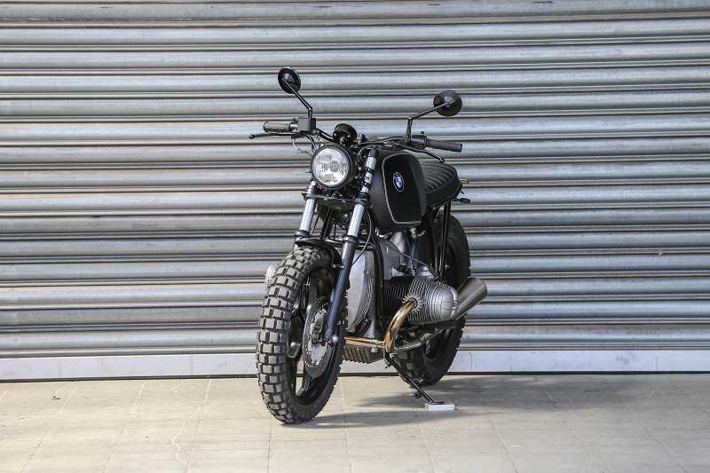 BMW Scrambler SE Concept Bike Black Matt Edition