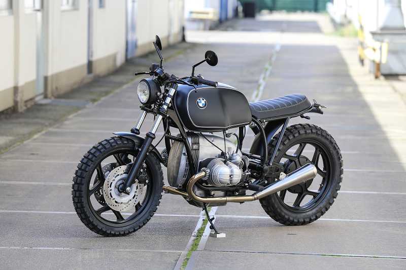 BMW Scrambler SE Concept Bike Black Matt Edition