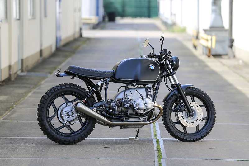 BMW Scrambler SE Concept Bike Black Matt Edition