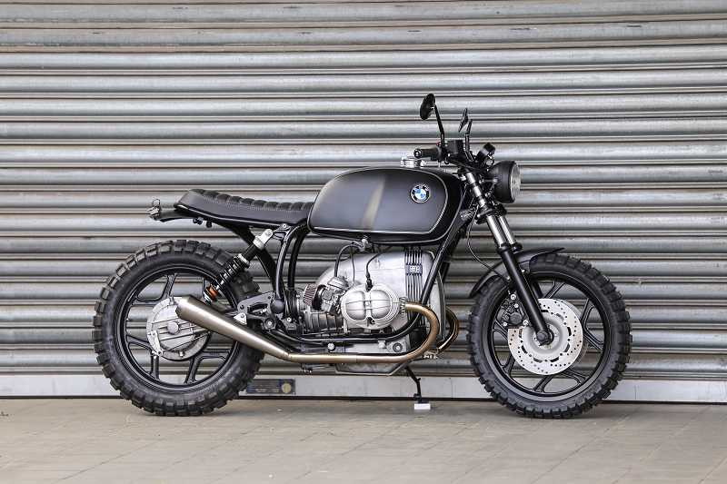 BMW Scrambler SE Concept Bike Black Matt Edition