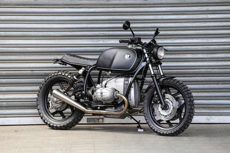 BMW Scrambler SE Concept Bike Black Matt Edition