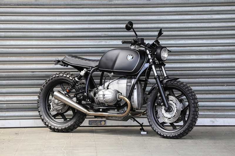 BMW Scrambler SE Concept Bike Black Matt Edition