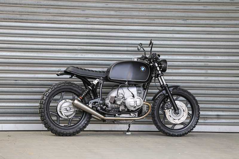 BMW Scrambler SE Concept Bike Black Matt Edition