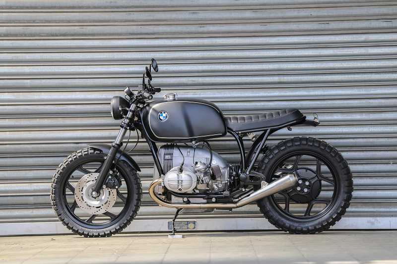 BMW Scrambler SE Concept Bike Black Matt Edition