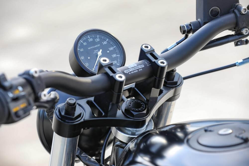 BMW Roadster SE Concept Bike Travel Line Noir