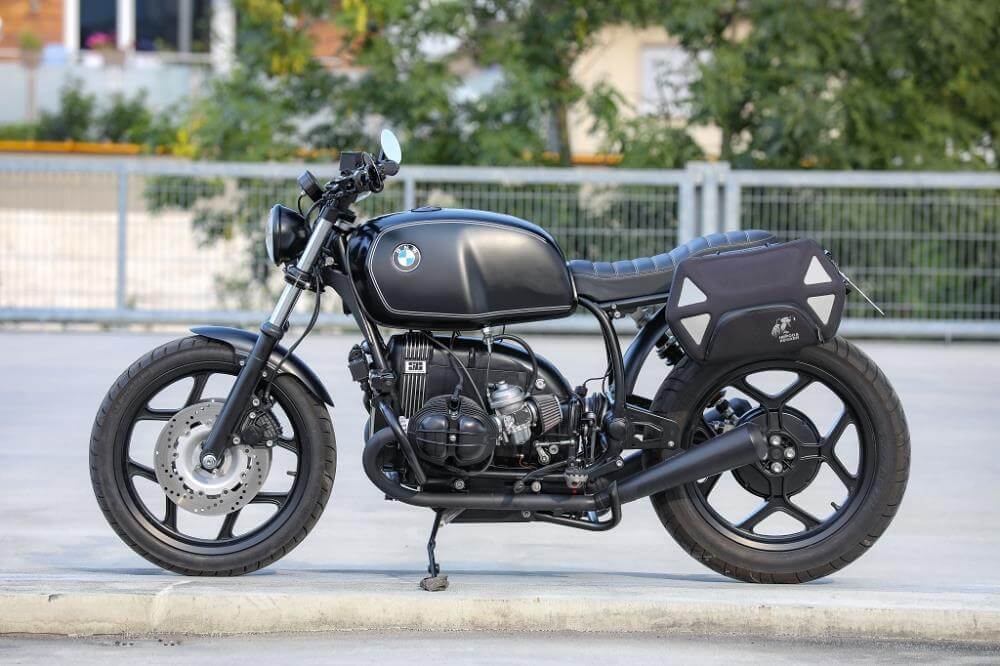 BMW Roadster SE Concept Bike Travel Line Noir