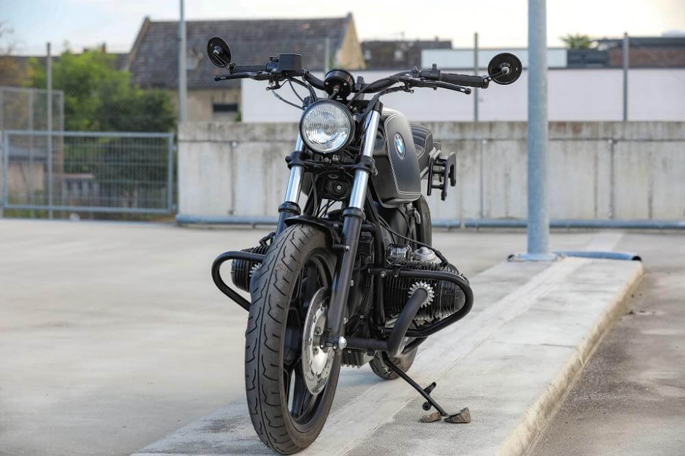 BMW Roadster SE Concept Bike Travel Line Noir