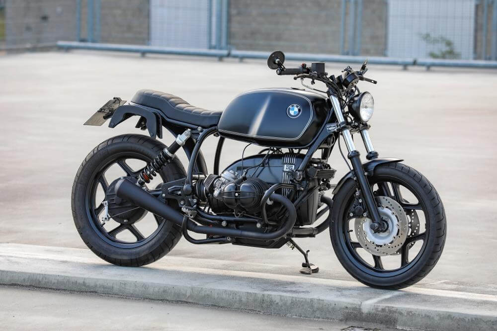 BMW Roadster SE Concept Bike Travel Line Noir