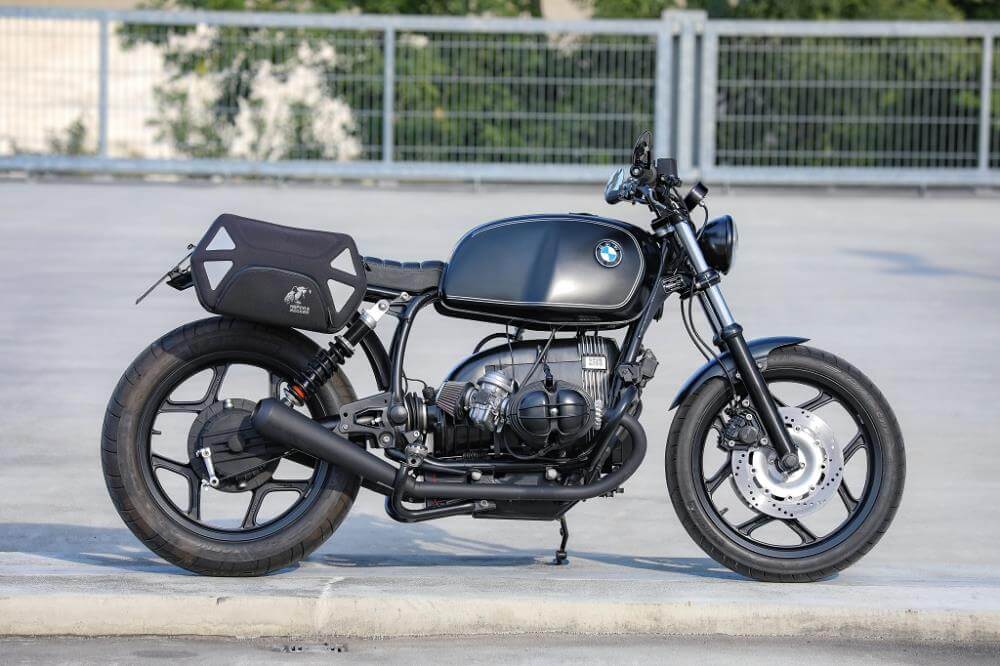 BMW Roadster SE Concept Bike Travel Line Noir