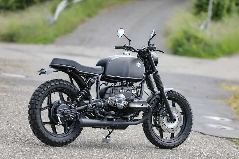 BMW Scrambler SE Concept Bike Black