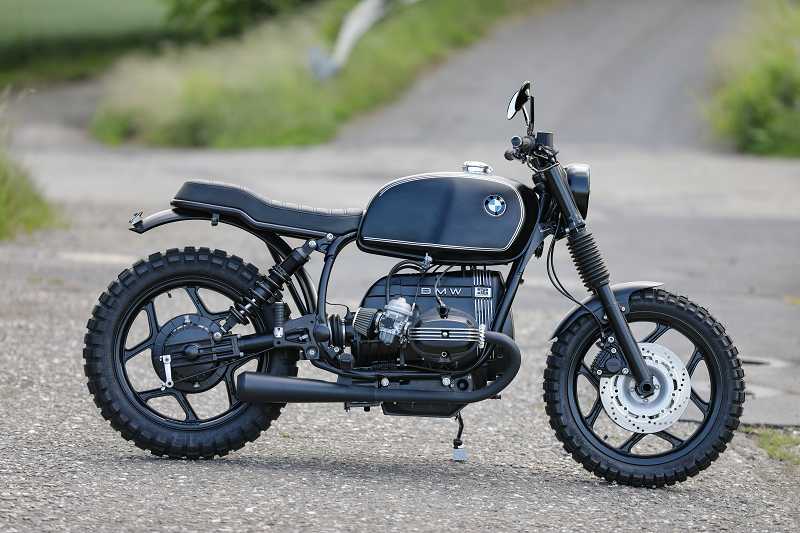 BMW Scrambler SE Concept Bike Black