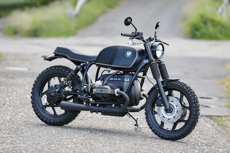 BMW Scrambler SE Concept Bike Black