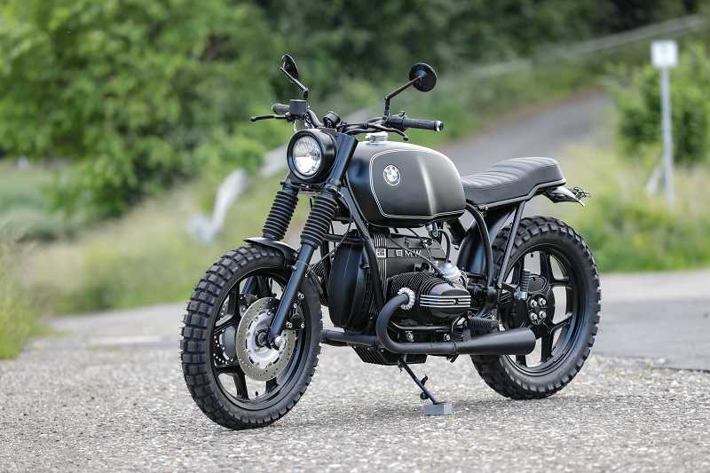 BMW Scrambler SE Concept Bike Black