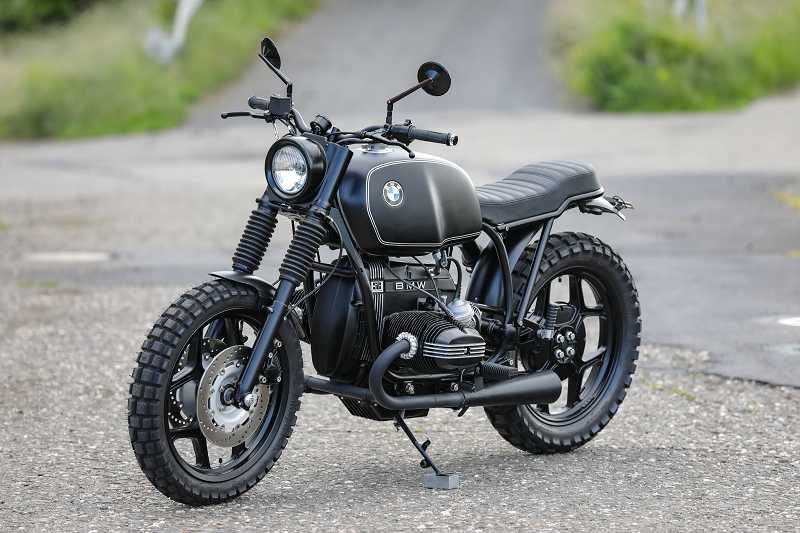 BMW Scrambler SE Concept Bike Black