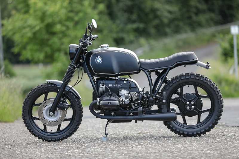BMW Scrambler SE Concept Bike Black
