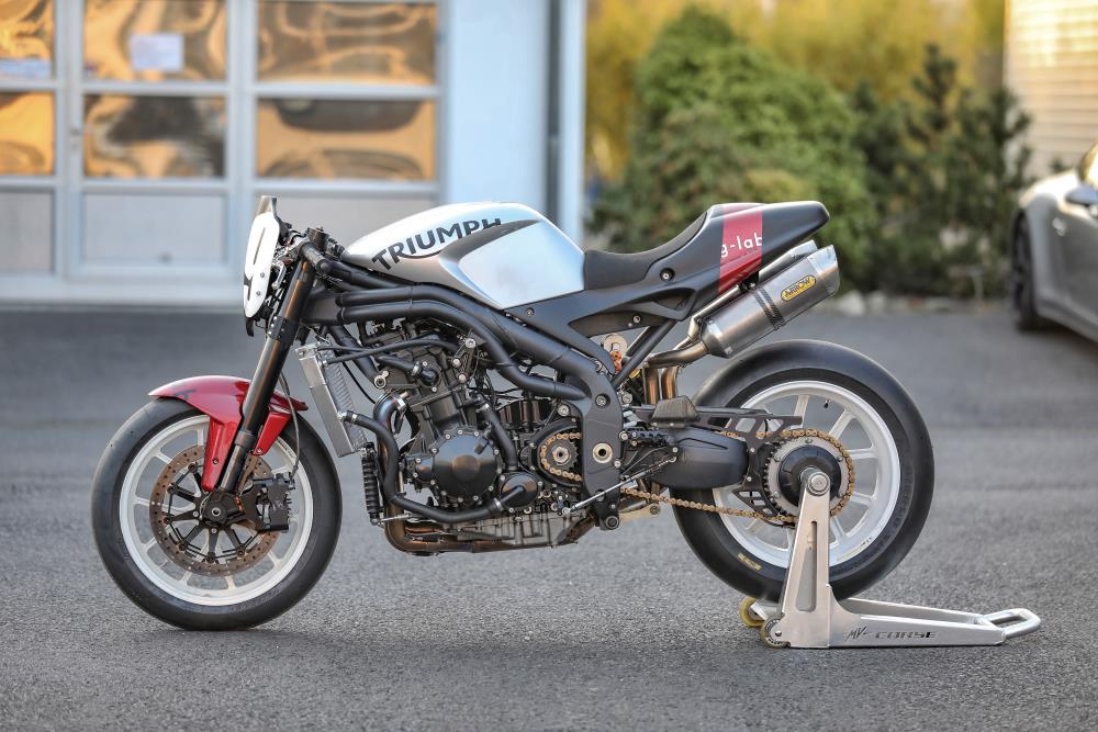 Triumph Speed "Triple X"  Racer Umbau auf 1050er Basis